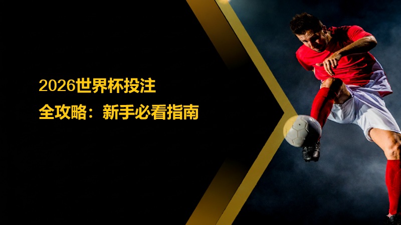 世界杯投注全攻略：新手必看指南