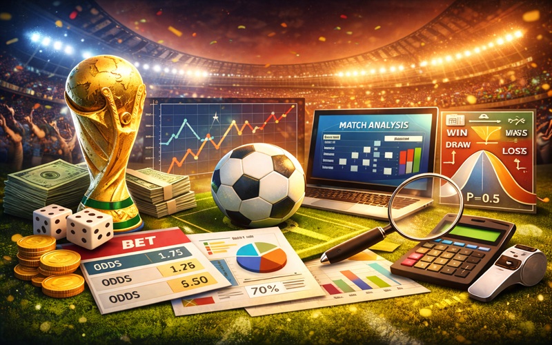 世界杯投注的概率逻辑与群体心理解析