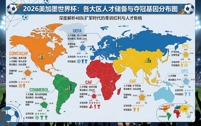 2026世界杯青训红利与人才断档：欧洲工业化足球 vs 南美野性基因